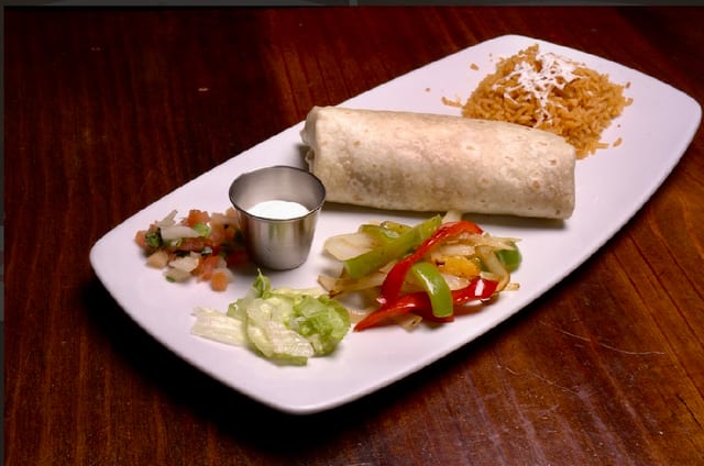 Burrito Arrachera.