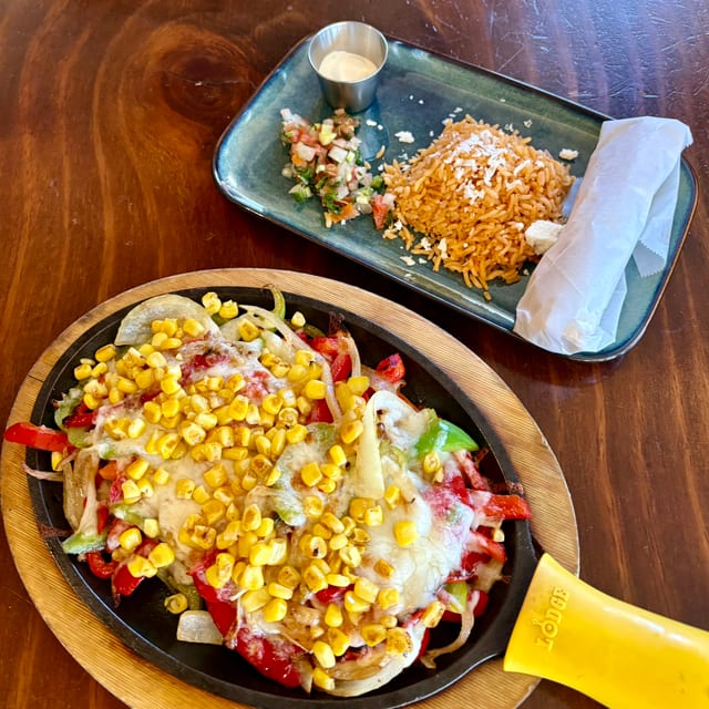 Fajitas Vegetarian.